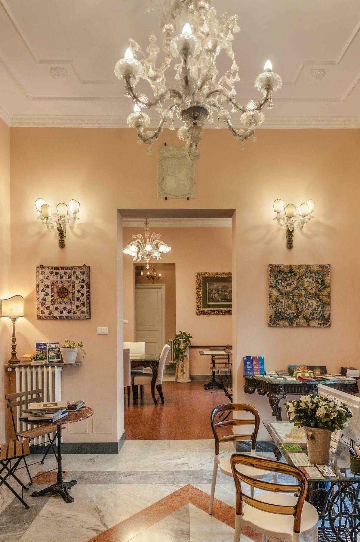 팔레르모 Palazzo Benso B&B 외부 사진